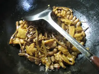 Make Peanut and rice mushrooms roasted step 9