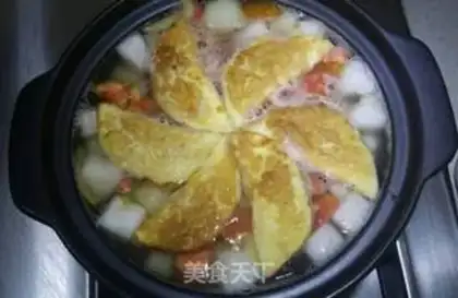 Make Tomato and egg soup step 17