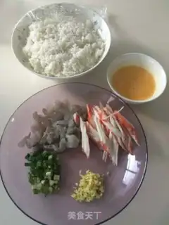 Make Seafood congee step 2