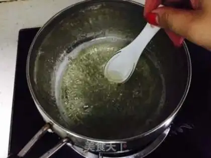 Make Orange ice step 2