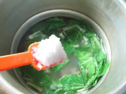 Make A little cabbage steak fan soup step 6