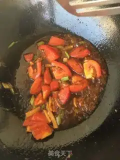 Make Tomato fried eggs step 4