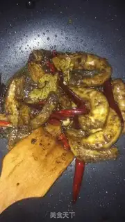 Make Spicy chicken step 4