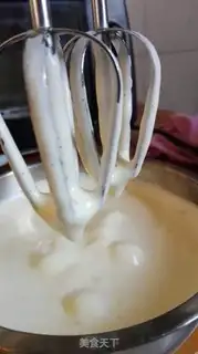Make A glass cake without water step 1