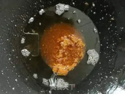 Make The entrance is red meat step 5