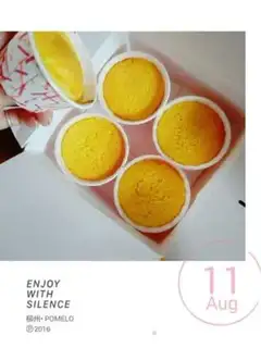 Make A glass cake without water step 3