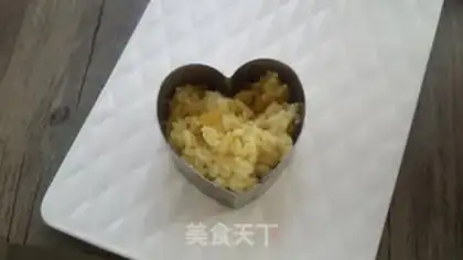 Make Eggflower sushiburger step 8