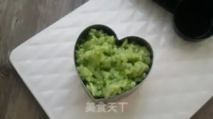 Make Eggflower sushiburger step 10