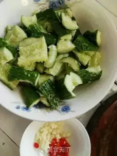 Make Cold cucumber step 1