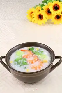Make Shrimp congee step 4