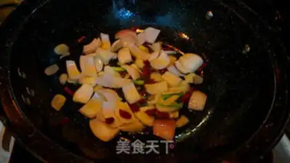 Make Soy sauce dry tofu step 11