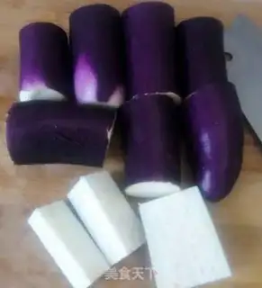 Make Red eggplant step 0
