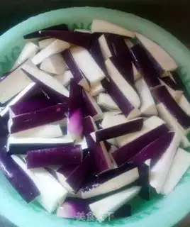 Make Red eggplant step 1