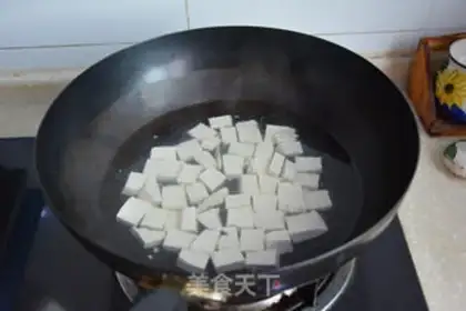 Make Tofu fried ace step 2