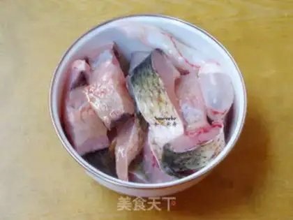 Make Autumn fried mackerel step 1