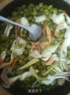 Make Mangrove fruit and seafood step 6