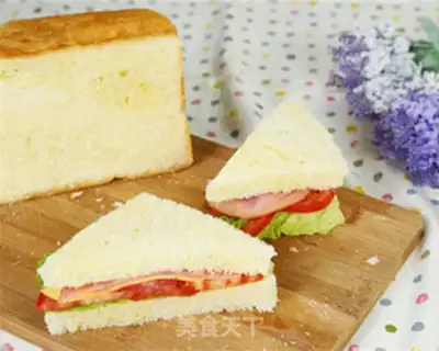 Make Western nutrition breakfast sandwich step 7