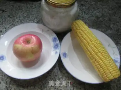 Make Apple corn juice step 0