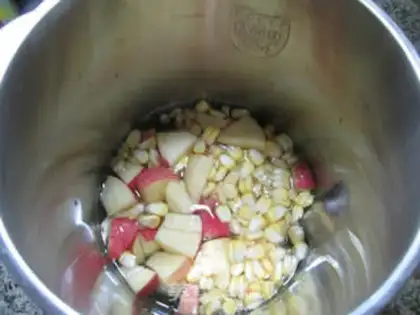Make Apple corn juice step 5