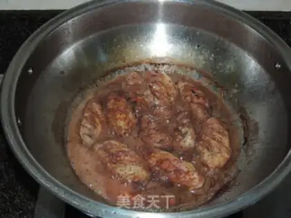 Make Wine chicken wings step 3