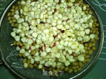 Make Mashed corn soy step 1
