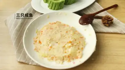 Make The bitter melon makes mashed potatoes step 5
