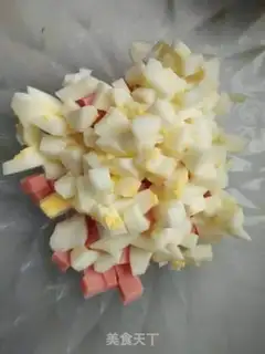 Make Mashed potato salad step 1
