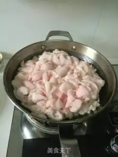 Make Wide plum white cut meat step 0