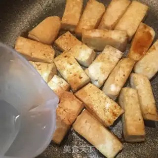 Make Garlic tofu step 5