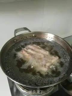Make Wide plum white cut meat step 4