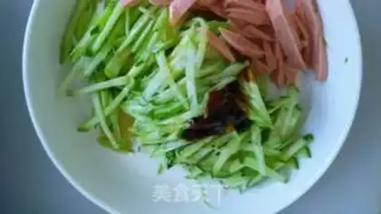 Make Cucumber sausage step 2