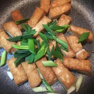 Make Garlic tofu step 8
