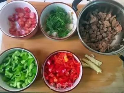 Make Beef sausage pizza step 2