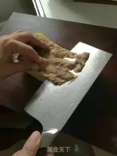 Make Wide plum white cut meat step 7