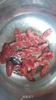 Make Pepper fried sausage step 6