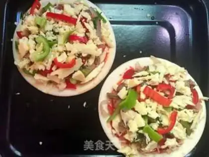 Make Beef sausage pizza step 5