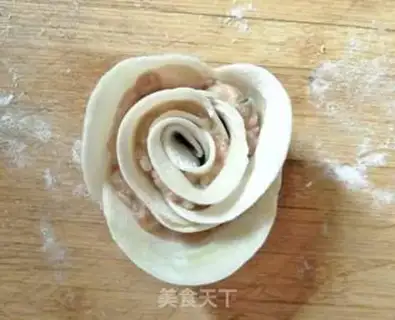 Make Rose fried dumplings step 8