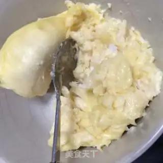 Make The durian cake step 6
