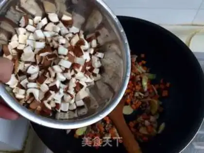 Make Pelicans, tofu step 15