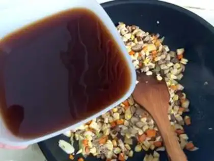 Make Pelicans, tofu step 17