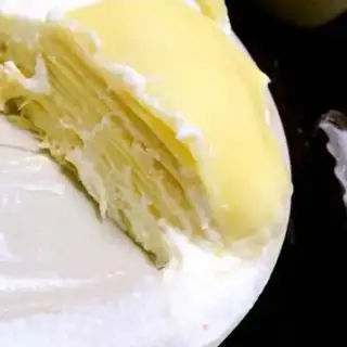 Make The durian cake step 9