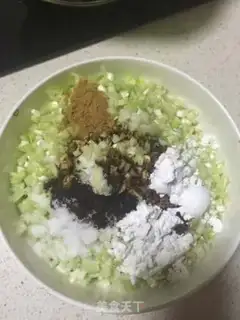 Make Puffy mushrooms step 7