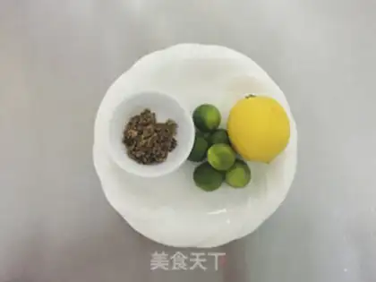 Make Orange tea with lemon step 0