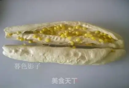 Make Corn granule toast step 6