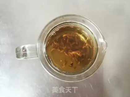Make Orange tea with lemon step 3