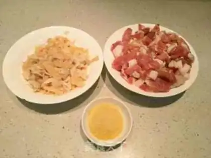 Make Seafood meatloaf step 2