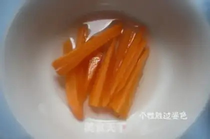 Make Bean bean noodle step 1