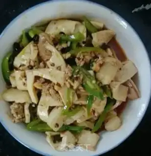Make Pepper pasta fried tofu step 7