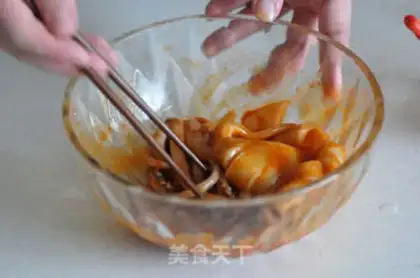 Make Spicy squid step 2