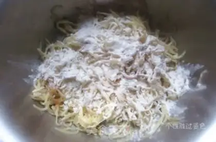 Make Powdered potatoes step 2